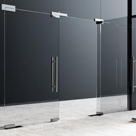 Cửa Kính Bản Lề Sàn 