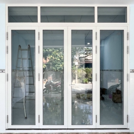 Cửa Nhôm Xingfa 4 Cánh Mở Quay