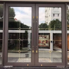 Cửa Nhôm Thủy Lực 2 Cánh